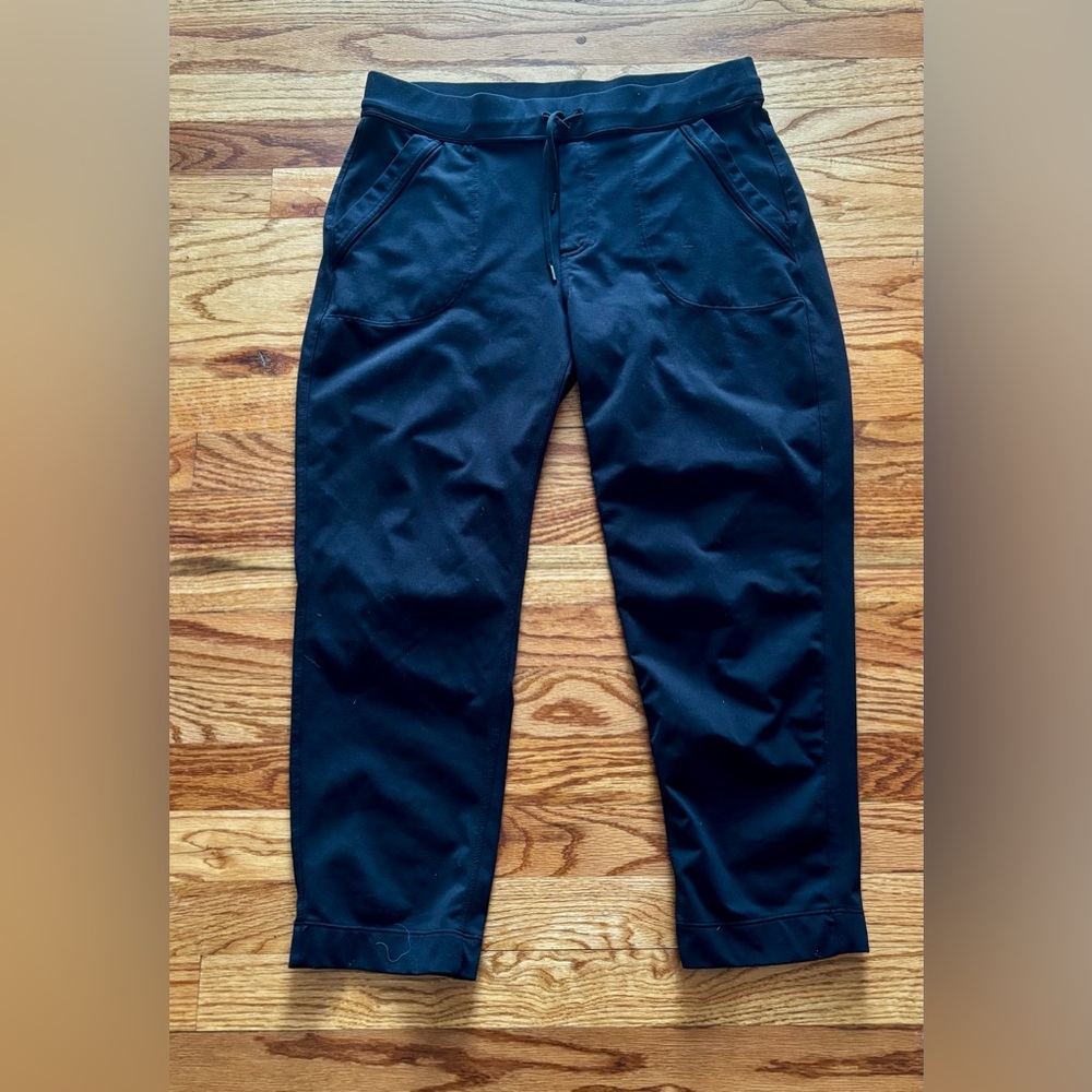 Athleta Women's Black Pants - Medium - Drawstring - Pull On